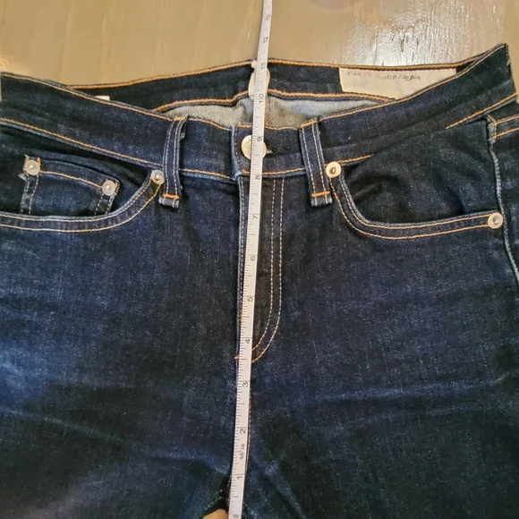 Rag & Bone High Rise Skinny Jeans - Heritage 27 - Picture 12 of 15